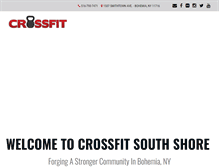 Tablet Screenshot of crossfitssli.com